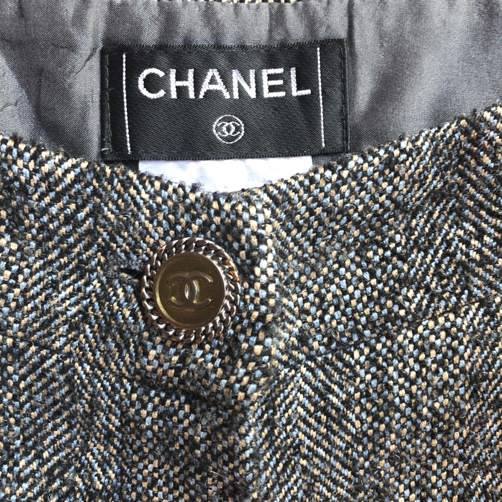 Authentic CHANEL RUNWAY Wool Tweed Pants